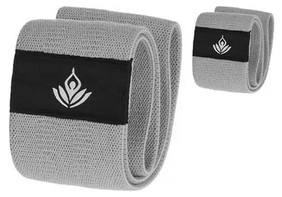 Produktbild von Odporová guma na posilování Yoga Band, šedá