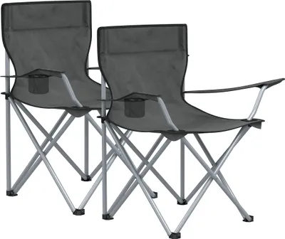 Produktbild von SONGMICS Campingstuhl Klappstühle, 2er Set,bis 120 kg belastbar