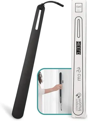 Produktbild von Famanu Schuhanzieher Extra Stabil und Lang - 45 cm - Schwarz