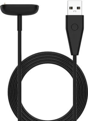 Immagine prodotto di Per Fitbit Charge 6 / 5 Porta USB da 1 metro Cavo di ricarica per smart watch Nero