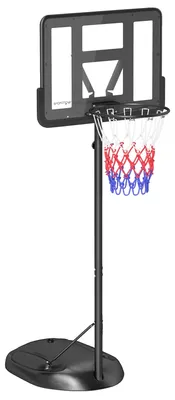 Imagen del producto de Canasta de baloncesto, altura ajustable, construcción duradera, color