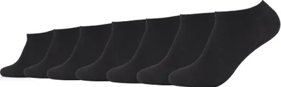 Produktbild von Camano Sneakersocken ca-soft ca-soft 7er Pack Bund ohne Gummidruck schwarz 35-38