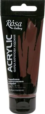 Obrázok produktu pre Rosa Gallery Akrylová farba Burnt Umber (647) 60 ml 1 ks