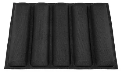 Produktbild von Baguette Backform Silikon Antihaft 5 Formen 45 x 33,5 cm