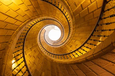 Produktbild von Fototapete Vlies 21965 Triple Spiral Staircase 8-tlg. 400 x 260 cm