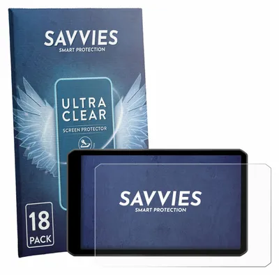 Produktbild von 18x Für Garmin dezl LGV720 Schutzfolie Savvies Displayschutz Display Schutz Folie Klar Transparent