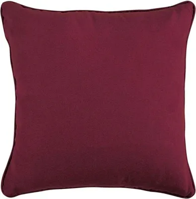 Obrázok produktu pre Vankúš z burgundskej červenej semišovej látky 40x40
