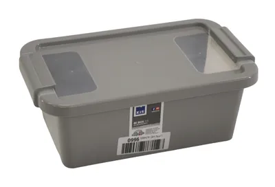 Produktbild von Kis Aufbewahrungsbox 3 Liter in Grey-Transparent, Plastic, 16 x 26.5 x 10 cm