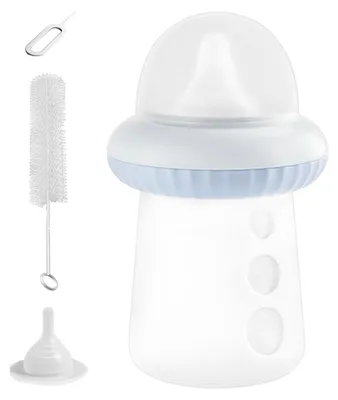 Immagine prodotto di Biberon per gattini con tettarella in silicone ergonomica