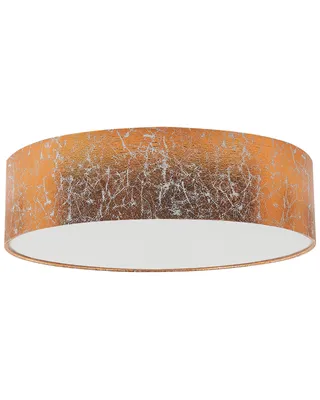 Obrázok produktu pre BELIANI Stropná lampa medená zmes bavlny a polyesteru ø 45 cm na strop moderný boho štýl obývačka spálňa jedáleň