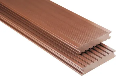 Produktbild von Handmuster zu Konsta WPC Terrassendiele Masivo Vollprofil glatt 145 x 26 mm braun