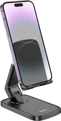 Produktbild von HOCO HD8 Tischtelefonhalterung schwarz