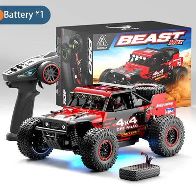 Produktbild von RC-Monstertruck - SG202MAX - Maßstab 1:16 - 4WD - Bürstenloser Motor - 55 km/h - LED-Beleuchtung - 1 Akku