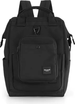 Immagine prodotto di Himawari | Zaino da viaggio impermeabile, con borsa, nero, 27x40x19 cm