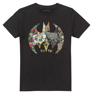 Image de T-shirt Batman, modèle unie pour hommes et femmes, référence TV40924 (taille XXL), couleur noire