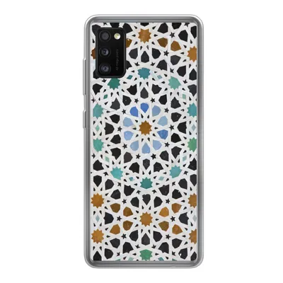 Produktbild von MuchoWow® Handyhülle Schutzhülle Hülle für Samsung Galaxy A41 Ein marokkanisches Mosaikdetail Silikon Softcase Handy Hülle - Mobiltelefon
