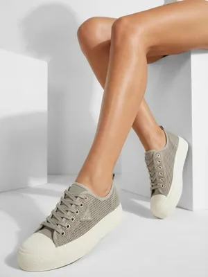 Produktbild von Damen-Sneaker Callista Mesh Light Grey – Komfort und Stil für Sommer und Herbst, Größe 36