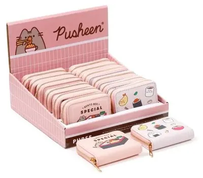 Image de Portefeuille z fermeture éclair - Pusheen le chat - Puckator