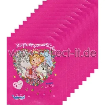 Immagine prodotto di Principessa Lillifee e il magico unicorno adesivi da collezione 2013 - 10 bustine