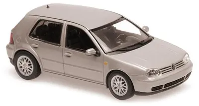 Produktbild von Minichamps 1:43 VOLKSWAGEN GOLF IV - 1999 - GREY METALLIC 940056060