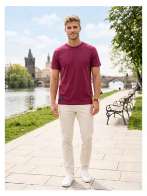 Produktbild von Herren-T-Shirt ALTISPORT NP/ALMST20001 BURGUND Größe: S