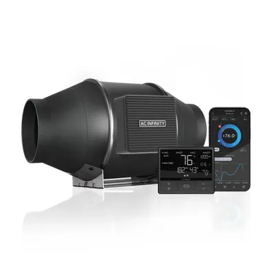 Zdjęcie produktu dla AC Infinity Cloudline Pro T4, Ø100 mm, 350 m³/h
