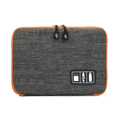 Produktbild von Tasche zur Aufbewahrung von Kabeln und elektronischem Zubehör - Grau