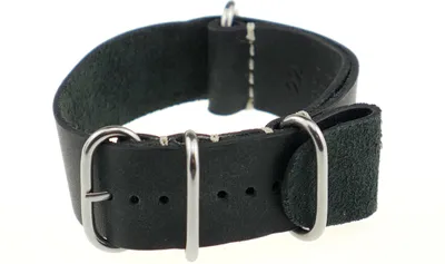 Produktbild von Happel Nato-/ Durchzugsband Memphis 18mm schwarz