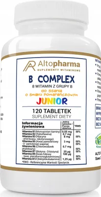 Produktbild von Altopharma B Complex Junior Vitamin B 120 Tabletten