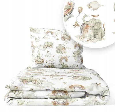 Produktbild von Kinder Bettdecke ohne Bezug 90x120 cm - Baumwolle Baby Decke und Kissen Set Kinderdecke 90x120 und Kopfkissen 40x60