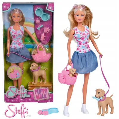 Obrázok produktu pre Simba Steffi Love Bábika na prechádzke so psom Hračka pre dievčatko