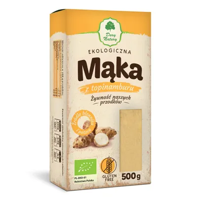Obrázok produktu pre BEZLEPKOVÁtopinamburová múka 500g - DARY NATURY