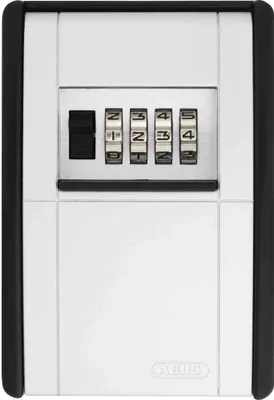 Image de ABUS KeyGarage 787 - Boîte à clés pour montage mural - pour clés ou petits objets de valeur - 46331 - noir-argenté