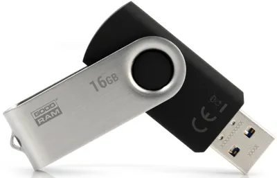 Produktbild von Goodram UTS3 USB-Stick 16 GB USB Typ-A 3.2 Gen 1 (3.1 Gen 1) Schwarz