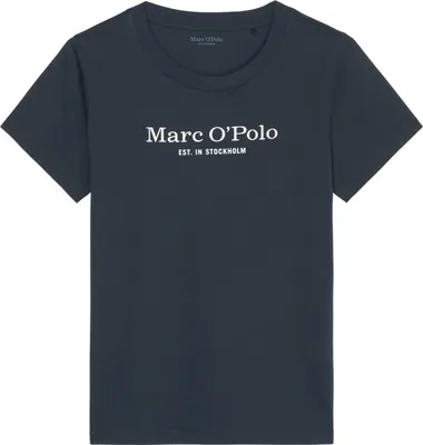 Produktbild von Marc O'Polo Damen T-Shirt Mix & Match Baumwolle - Blau - Größe L