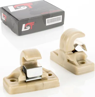 Produktbild von 2x Sonnenblendenhalter Sonnenblenden Halterung Halter Clips beige für VW