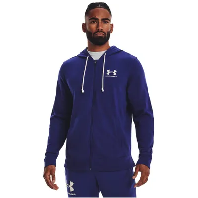 Obrázek produktu pro Under Armour Rival Terry LC FZ Pánská sportovní mikina, fialová, vel. S S