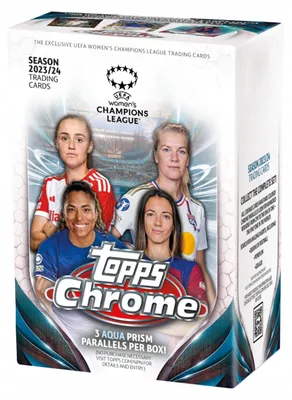 Produktbild von Topps Chrome UEFA Women’s UCL 2023/24 Value Box WOMEN’S CHAMPIONS LEAGUE