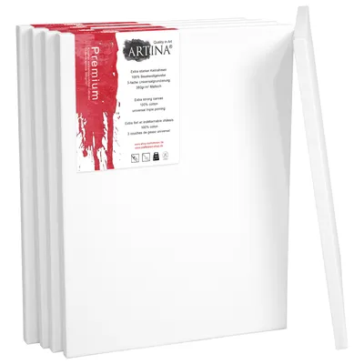 Produktbild von Artina Premium Keilrahmen Leinwand 5er Set, Artikel Länge:40cm, Artikel Breite:30cm