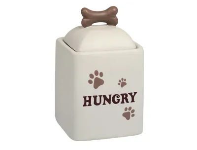 Immagine prodotto di Nobby Contenitore per snack "HUNGRY" 10,5 X 10,5 X 18,0 cm crema