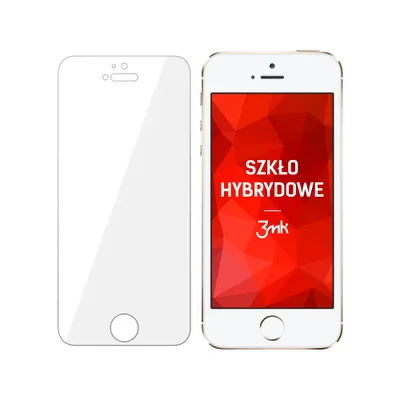 Produktbild von 3mk Display Hybridglas FlexibleGlass für Apple iPhone 5 0,3mm 7H