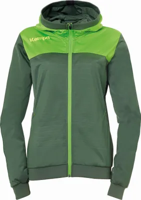 Produktbild von Kempa EMOTION 2.0 HOOD JACKET WOMEN M dragon grün/hope grün