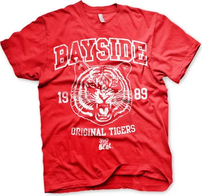 Produktbild von Bayside 1989 Original Tigers T-Shirt - Small - Red
