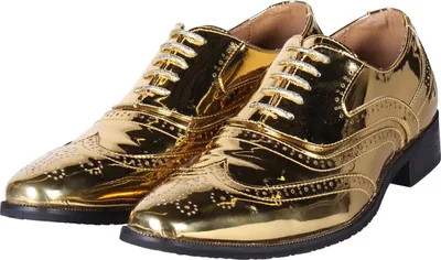 Produktbild von Oxford Herrenschuh gold Schuhgröße: 42