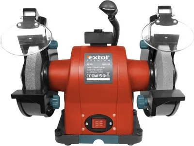 Produktbild von EXTOL-PREMIUM Szlifierka stołowa dwutarczowa 520W, 200x16xW 25mm, EXTOL PREMIUM, BG 52L, 8892120