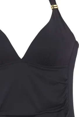 Produktbild von LASCANA Tankini Toni schwarz Größe 42 Cup D