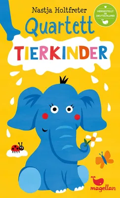 Produktbild von Quartett - Tierkinder