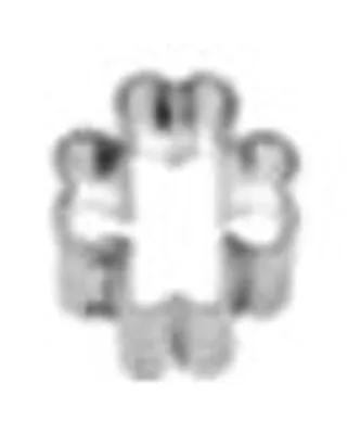 Produktbild von Kleeblatt-Ausstecher 1,4cm