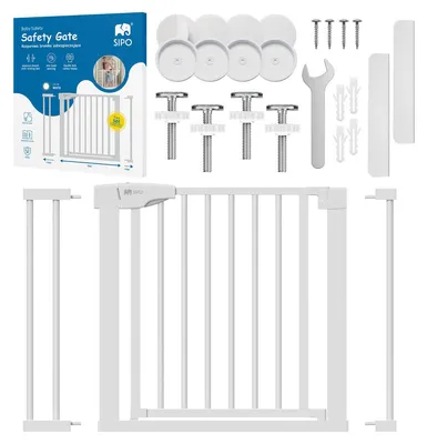 Productafbeelding van Sipo Zábrana, hoogte 75-103 cm (basis + 2 verlengstukken van 7/14 cm), wit