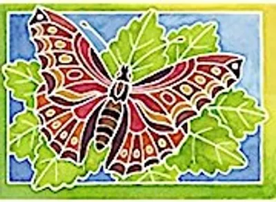 Produktbild von Ravensburger 29154 - Schmetterling - Aquarelle Mini, 8,5 x 12 cm